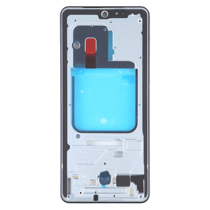 For vivo iQOO 7 Original Front Housing LCD Frame Bezel Plate, For vivo iQOO 7 (Blue), For vivo iQOO 7 (Silver)