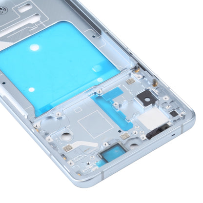 For vivo iQOO 7 Original Front Housing LCD Frame Bezel Plate, For vivo iQOO 7 (Blue), For vivo iQOO 7 (Silver)