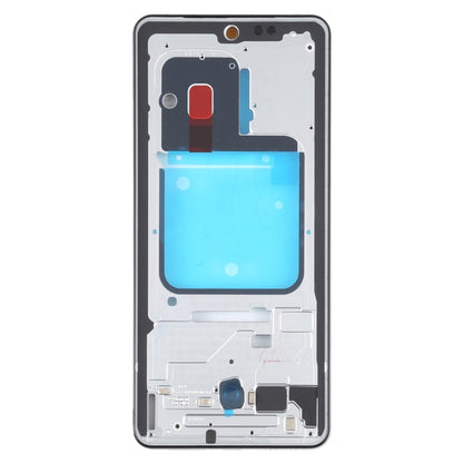 For vivo iQOO 7 Original Front Housing LCD Frame Bezel Plate, For vivo iQOO 7 (Silver), For vivo iQOO 7 (Blue)