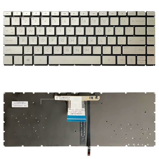 US Version Keyboard with Backlight For HP Pavilion x360 14-CE 14-DH 14-cd 14m-cd 14t-cd 14-CE000 L47854-171, For HP Pavilion x360 (Gold), For HP Pavilion x360  (Silver)