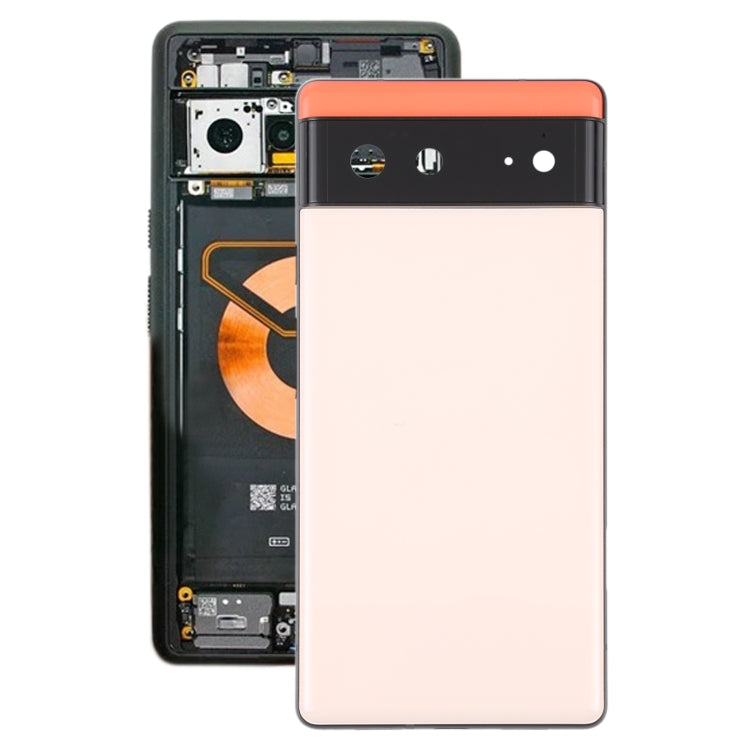For Google Pixel 6 Battery Back Cover with Middle Frame, For Google Pixel 6, For Google Pixel 6 with Middle Frame