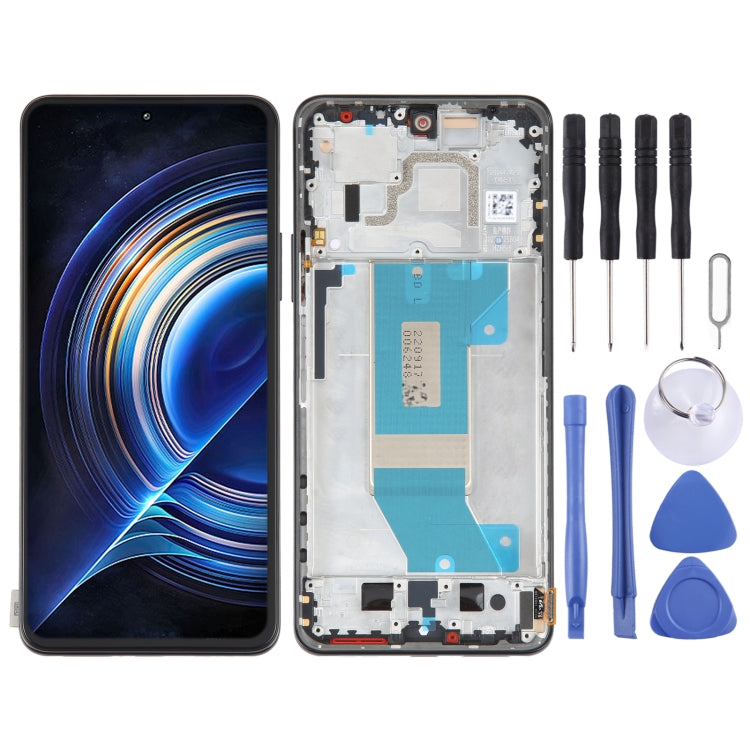 AMOLED Original LCD Screen For Xiaomi Redmi K50 / K50 Pro Digitizer Full Assembly with Frame, For Xiaomi Redmi K50 / K50 Pro(Original)