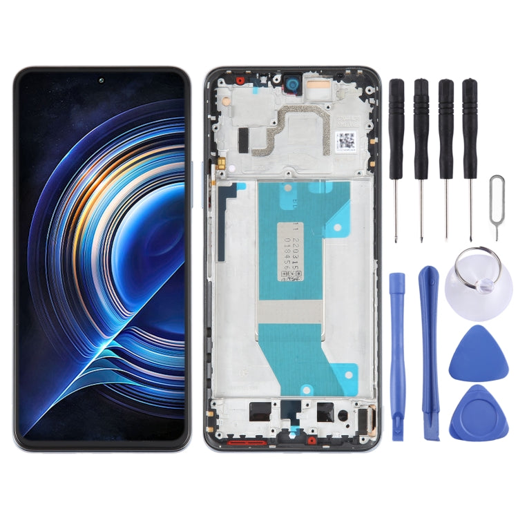 AMOLED Original LCD Screen For Xiaomi Redmi K50 / K50 Pro Digitizer Full Assembly with Frame, For Xiaomi Redmi K50 / K50 Pro(Original)