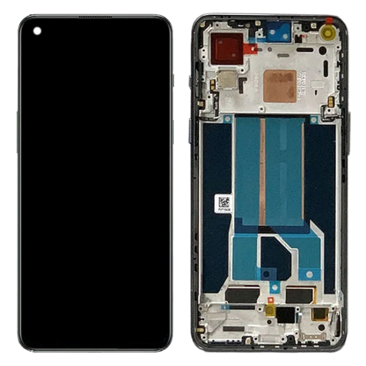 AMOLED LCD Screen for OnePlus Nord 2T CPH2399 CPH2401 Digitizer Full Assembly with Frame