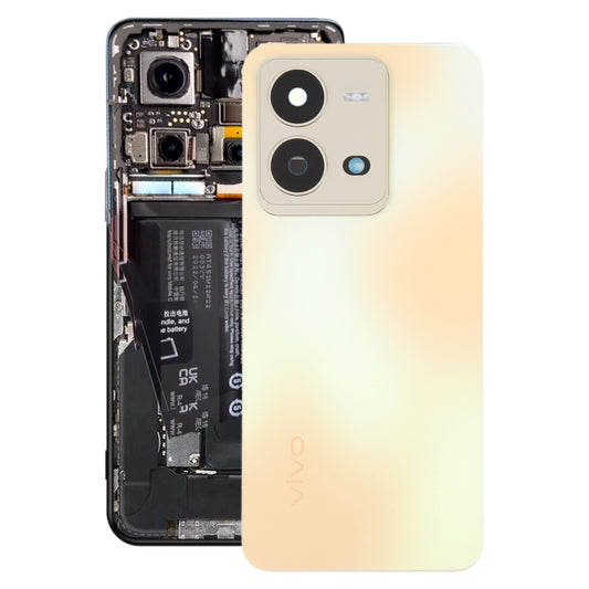 For vivo V25 Original Battery Back Cover with Camera Lens Cover
