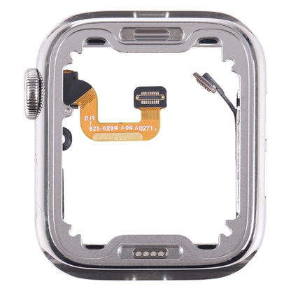 For Apple Watch Series 6 40mm Stainless Steel Middle Frame Bezel Plate with Loudspeaker / Power / Rotating Shaft Flex Cable, Series 6 40mm