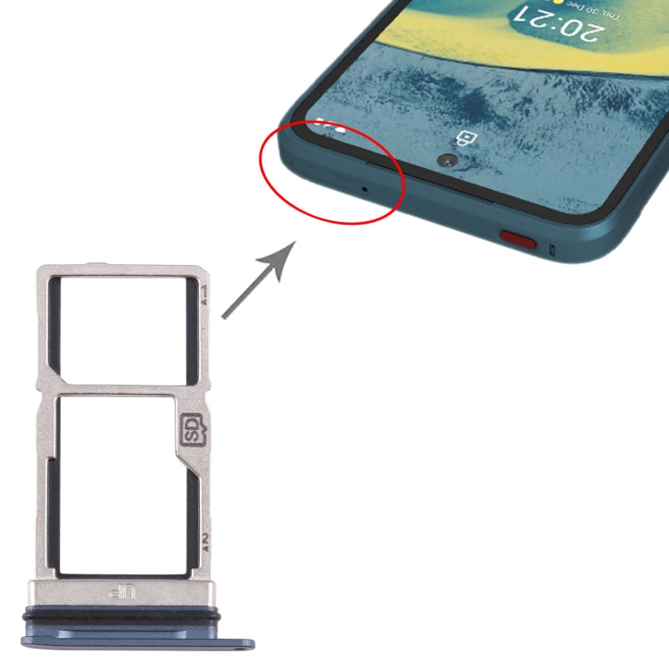 For Nokia XR20 Original SIM Card Tray + SIM / Micro SD Card Tray