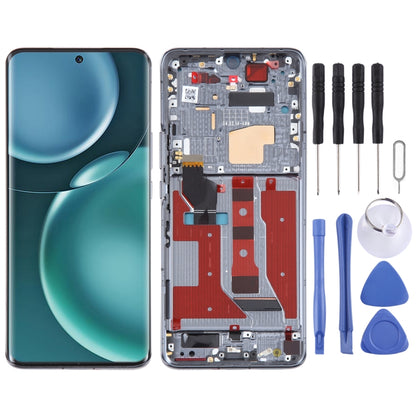 Original LCD Screen For Honor Magic4 Digitizer Full Assembly with Frame, For Honor Magic4 (Original)