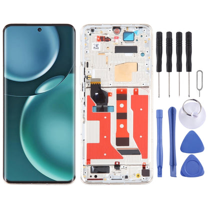 Original LCD Screen For Honor Magic4 Digitizer Full Assembly with Frame, For Honor Magic4 (Original)