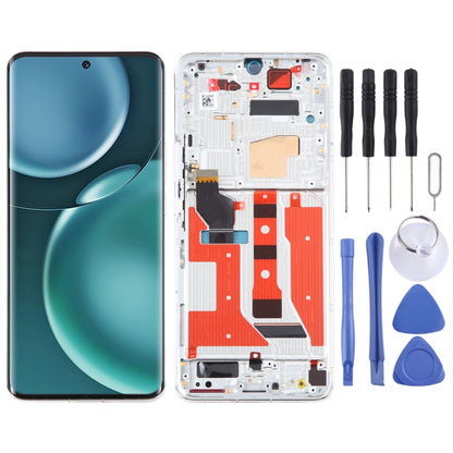 Original LCD Screen For Honor Magic4 Digitizer Full Assembly with Frame, For Honor Magic4 (Original)