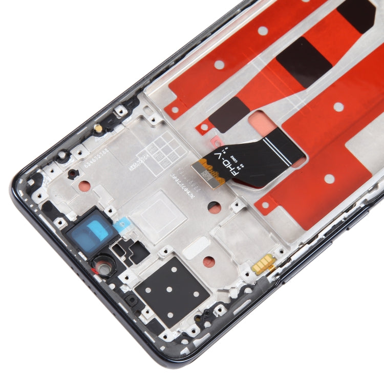 Original LCD Screen For Honor 60 Pro Digitizer Full Assembly with Frame, For Honor 60 Pro (Original)