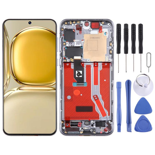 Original LCD Screen For Huawei P50 Digitizer Full Assembly with Frame, For Huawei P50 (Original)