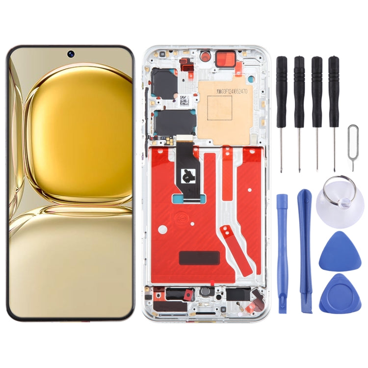 Original LCD Screen For Huawei P50 Digitizer Full Assembly with Frame, For Huawei P50 (Original)
