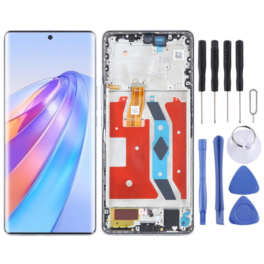 Original LCD Screen For Honor X40 Digitizer Full Assembly with Frame, For Honor X40  (Original)