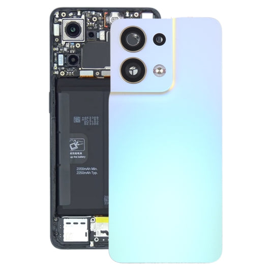 For OPPO Reno8 5G Original Battery Back Cover with Camera Lens Frame, For OPPO Reno8 5G(Original)