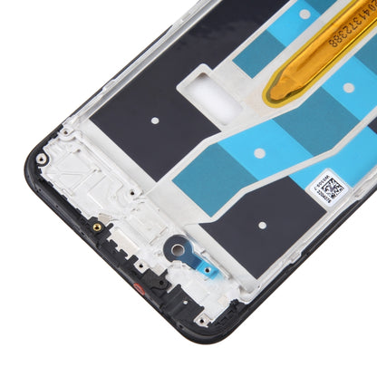 For Realme V25 Original Front Housing LCD Frame Bezel Plate