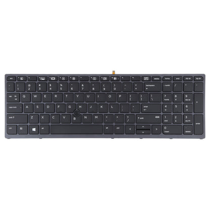 For HP ZBOOK 15 G3 17 G3 US Version Keyboard with Backlight and Pointing, For HP ZBOOK 15 G3