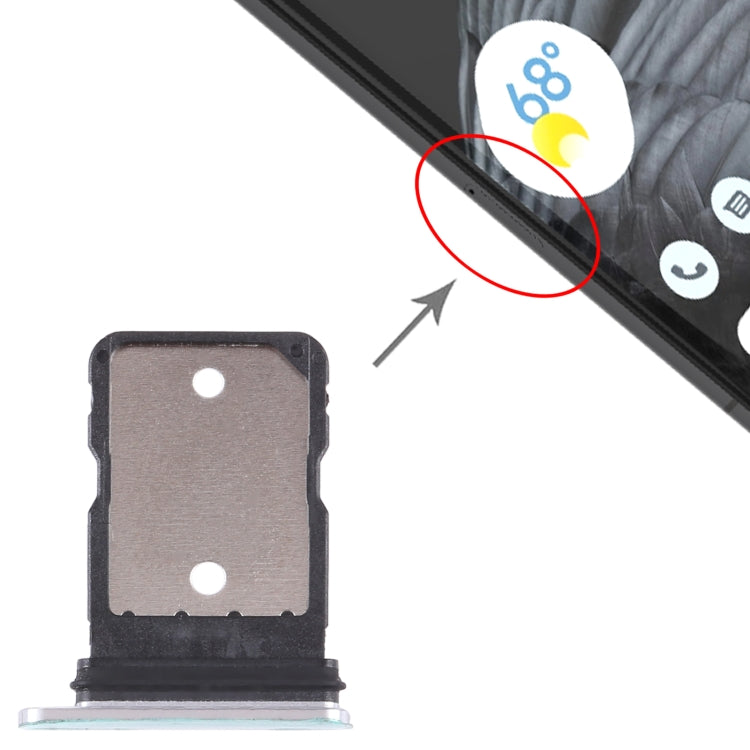 For Google Pixel 7 Pro Original SIM Card Tray with SIM Pin, For Google Pixel 7 Pro(Green), For Google Pixel 7 Pro