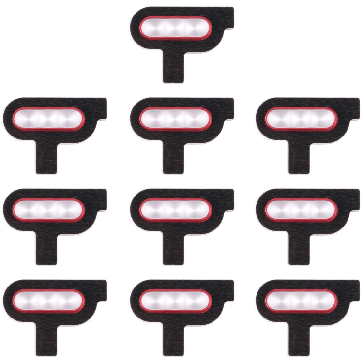 For vivo X90 Pro+ 10pcs Flashlight Covers, For vivo X90 Pro+ (Black), For vivo X90 Pro+