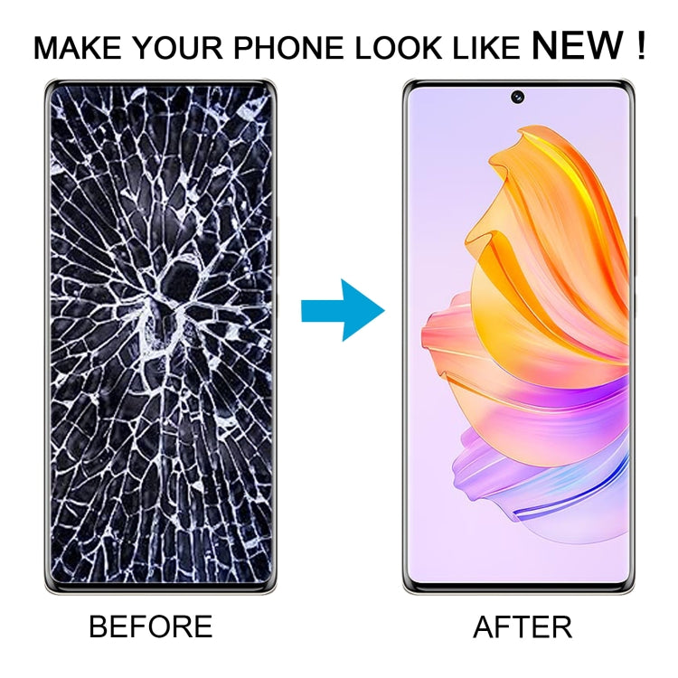 For Honor 80 SE Original LCD Screen Digitizer Full Assembly with Frame, For Honor 80 SE