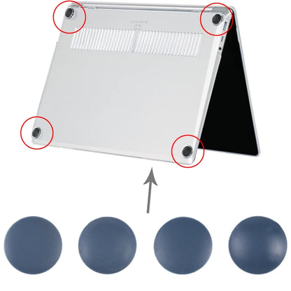 For Microsoft Surface Laptop 1 / 2 1769 13.5 inch  4 in 1 Bottom Case Rubber Mats, For Microsoft Surface Laptop 1 / 2