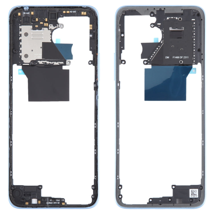 For Xiaomi Redmi 12 4G Original Front Housing LCD Frame Bezel Plate, For Xiaomi Redmi 12 4G