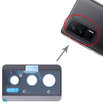 Original Back Camera Lens Frame for Xiaomi Redmi K60E, For Xiaomi Redmi K60E