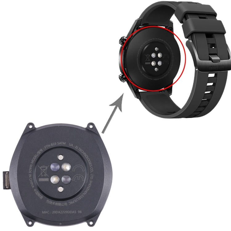 For Huawei Watch GT 46mm FTN-B19 Original Back Cover Full Assembly With Battery