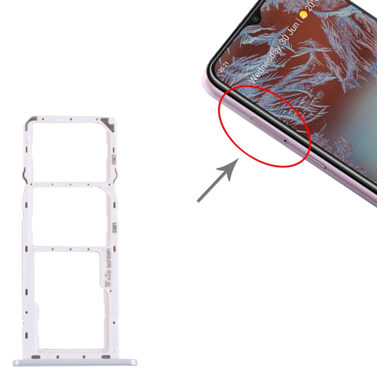 For Nokia G10 Original SIM + SIM + Micro SD Card Tray, For Nokia G10