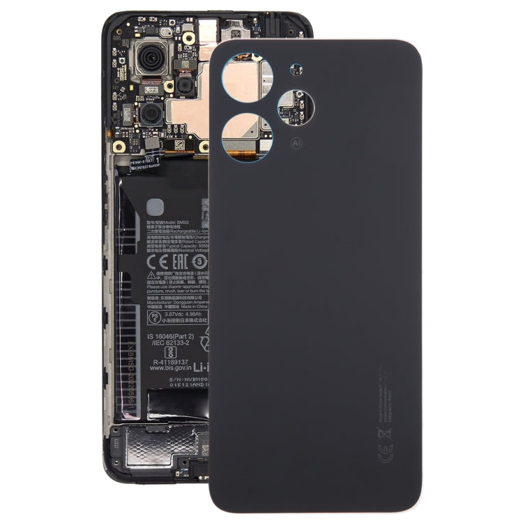 For Xiaomi Redmi 12 4G OEM Glass Material Battery Back Cover