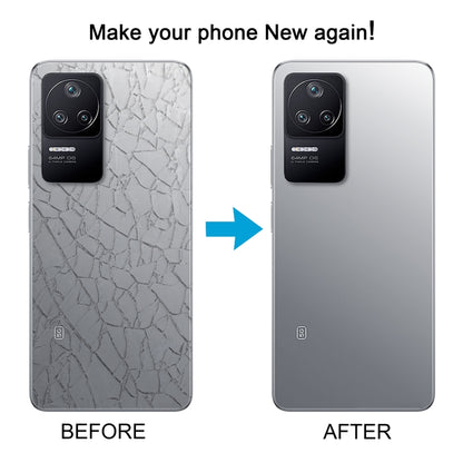 For Xiaomi Poco F4 OEM Glass Material Battery Back Cover