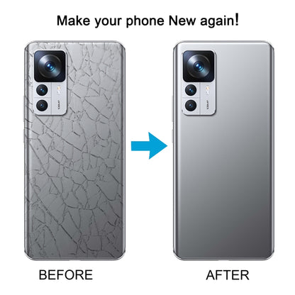 For Xiaomi 12T OEM Glass Material Battery Back Cover