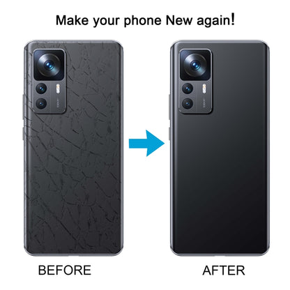 For Xiaomi 12T Pro OEM Glass Material Battery Back Cover