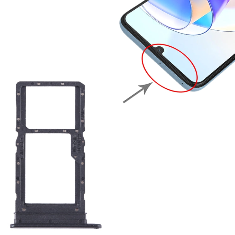 For Honor X7a SIM + SIM / Micro SD Card Tray, For Honor X7a