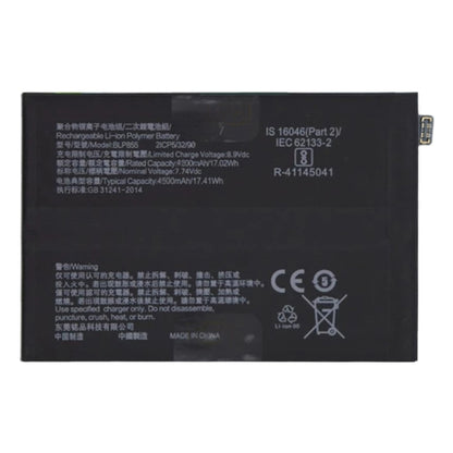 BLP855 4500 mAh Li-Polymer Battery Replacement For OPPO Find X3 Neo, BLP825 For OPPO Find X3 Neo