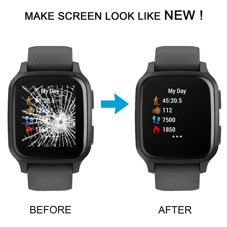 For Garmin Venu SQ Original LCD Screen with Digitizer Full Assembly, For Garmin Venu SQ