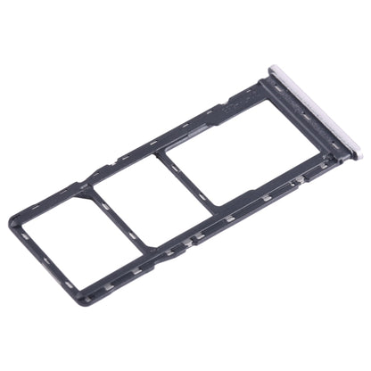 For Tecno Pop 7 Pro BF7 SIM Card Tray + SIM Card Tray + Micro SD Card Tray