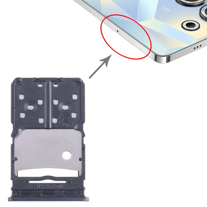 For Tecno Camon 20 SIM Card Tray + Micro SD Card Tray, For Tecno Camon 20