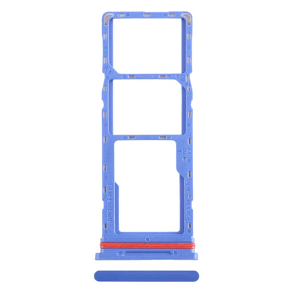 For Infinix Smart 6 HD X6512 SIM Card Tray + SIM Card Tray + Micro SD Card Tray, For Infinix Smart 6 HD, For Infinix Smart 6 HD(Baby Blue)