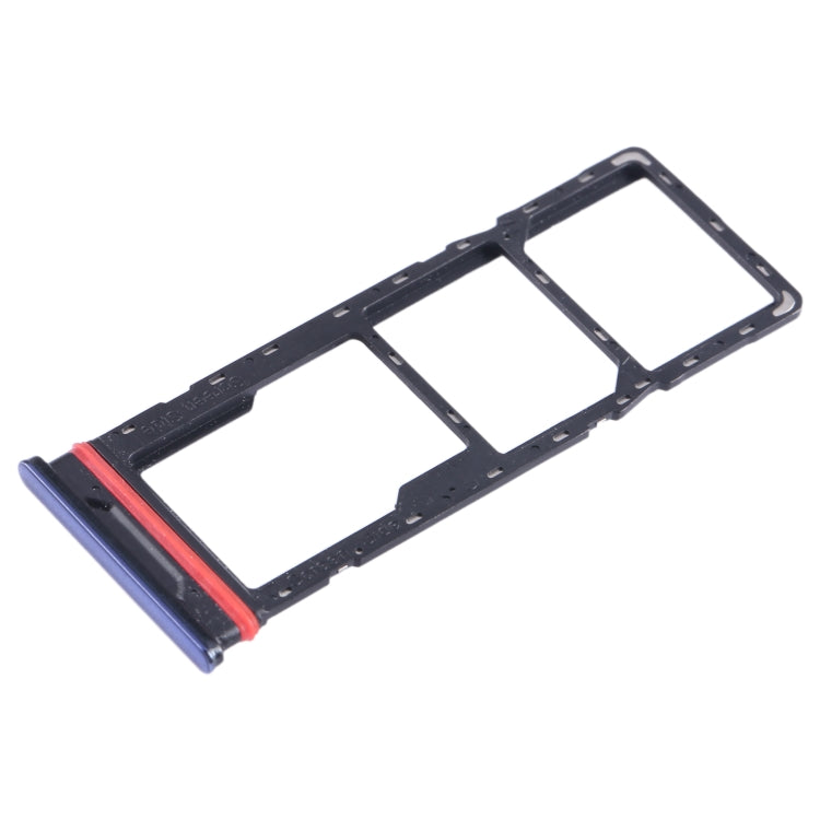 For Infinix Smart 6 Plus India X6823 SIM Card Tray + SIM Card Tray + Micro SD Card Tray, For Infinix Smart 6 Plus India