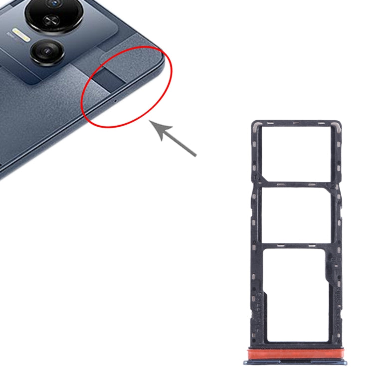 For Tecno Spark 10 SIM Card Tray + SIM Card Tray + Micro SD Card Tray