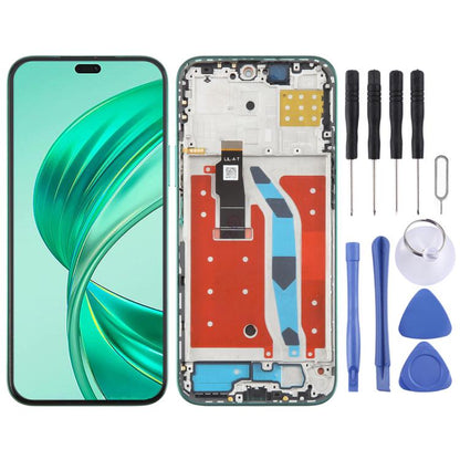 For Honor X8b Original LCD Screen Digitizer Full Assembly with Frame