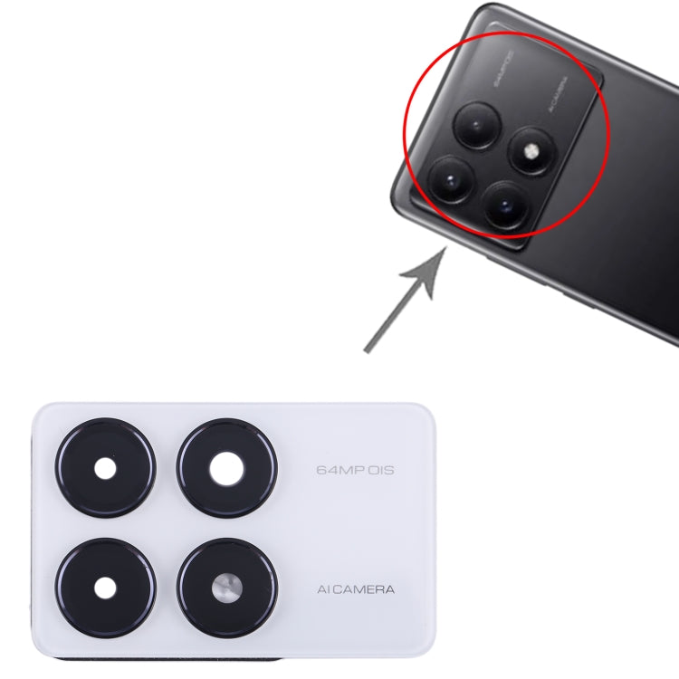 For Xiaomi Redmi K70E Camera Lens Cover, For Xiaomi Redmi K70E