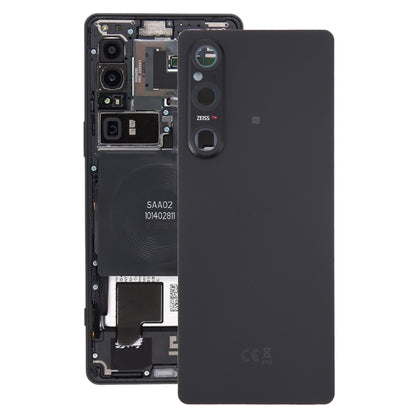 For Sony Xperia 1 V Original Battery Back Cover with Camera Lens Cover, For Sony Xperia 1 V(with Camera Lens), For Sony Xperia 1 V(with Camera Lens Frame)