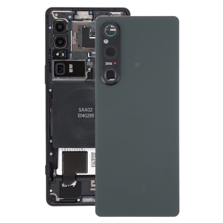 For Sony Xperia 1 V Original Battery Back Cover with Camera Lens Cover, For Sony Xperia 1 V(with Camera Lens Frame), For Sony Xperia 1 V(with Camera Lens)