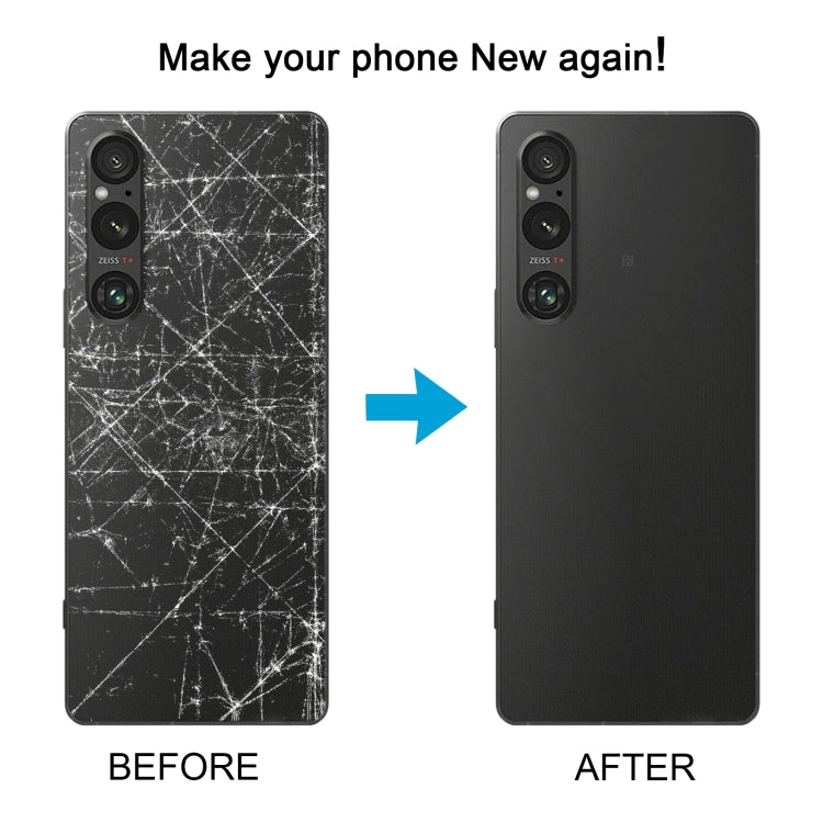 For Sony Xperia 1 V Original Battery Back Cover with Camera Lens Cover, For Sony Xperia 1 V(with Camera Lens Frame), For Sony Xperia 1 V(with Camera Lens)