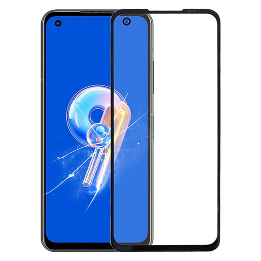 For ASUS ZenFone 9 ZS696KS Front Screen Outer Glass Lens with OCA Optically Clear Adhesive, For ASUS ZenFone 9