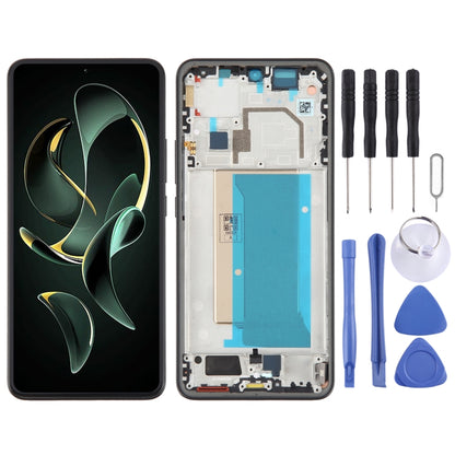 For Xiaomi Redmi K60 Ultra Original AMOLED Material LCD Screen Digitizer Full Assembly with Frame, For Xiaomi Redmi K60 Ultra (Original)