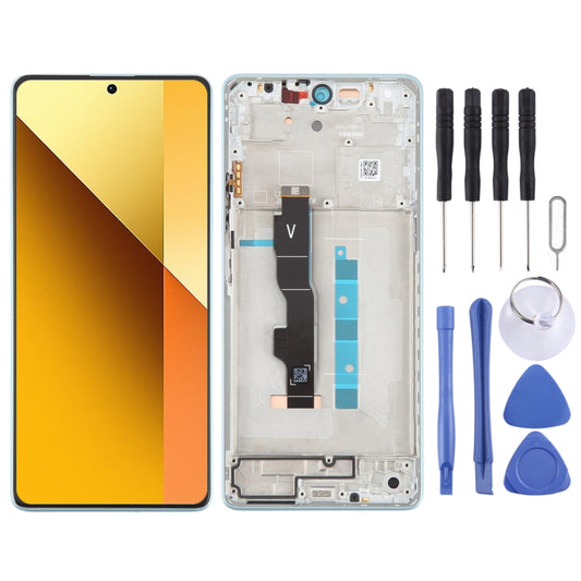 For Xiaomi Redmi Note 13 5G Original AMOLED Material LCD Screen Digitizer Full Assembly with Frame, For Xiaomi Redmi Note 13 5G(Original)