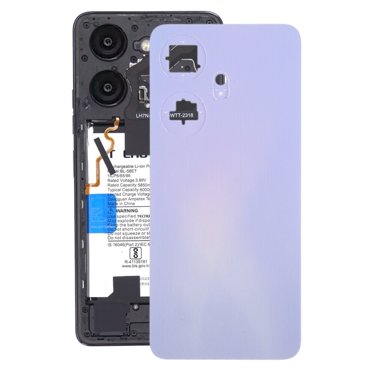 For itel P55+ Original Battery Back Cover, For itel P55+  (Original)